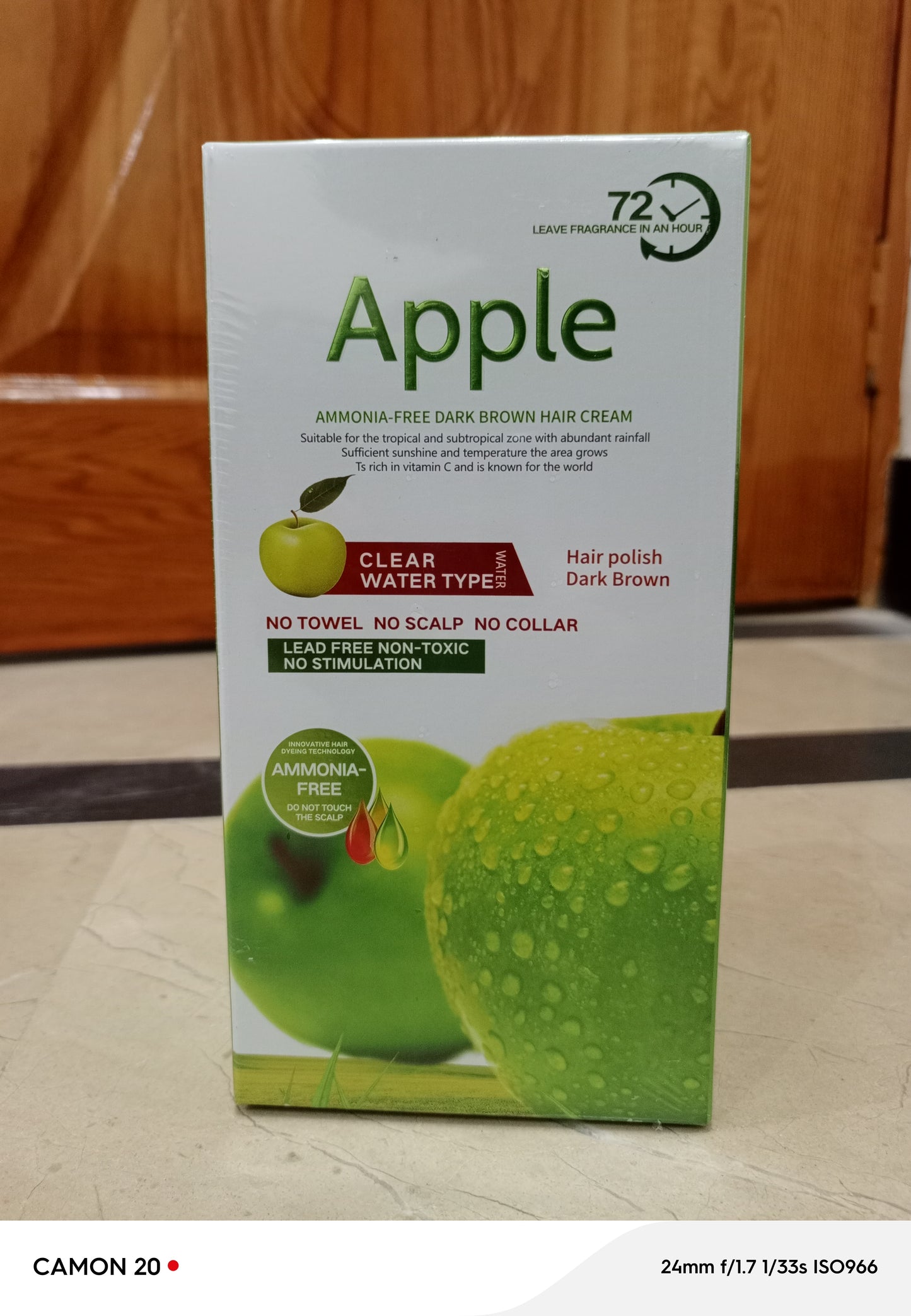 Apna Brand Apple Hair Color 250x2 ml