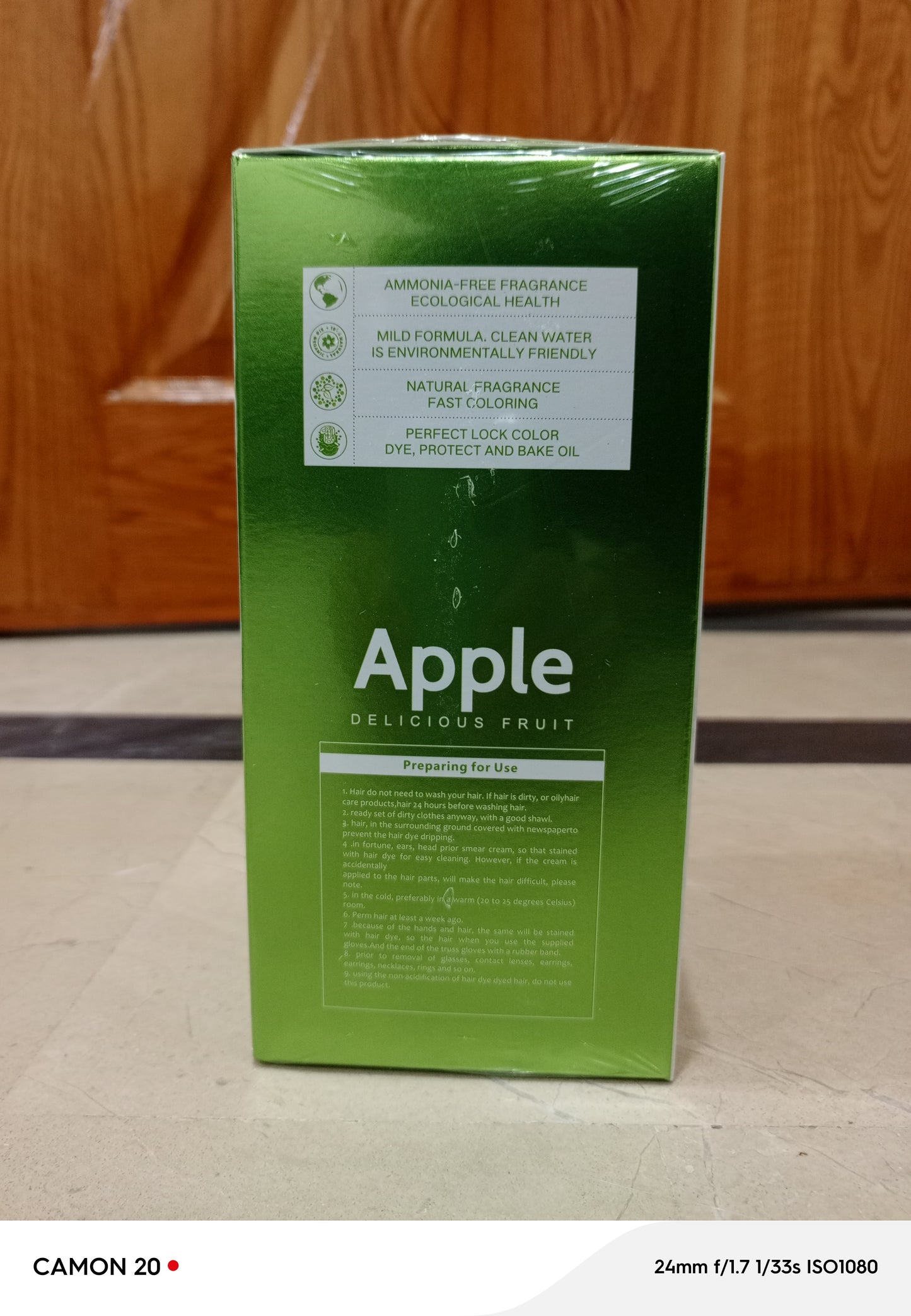 Apna Brand Apple Hair Color 250x2 ml
