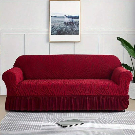 Zebra Velvet Style Sofa Covers