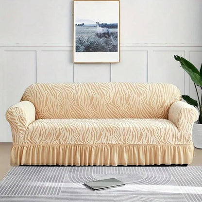 Zebra Velvet Style Sofa Covers