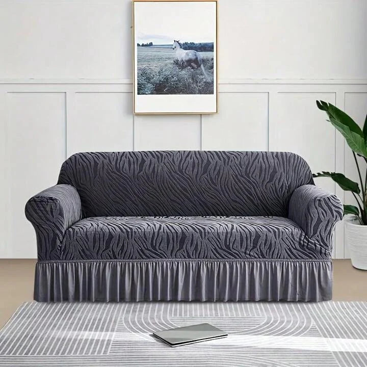 Zebra Velvet Style Sofa Covers