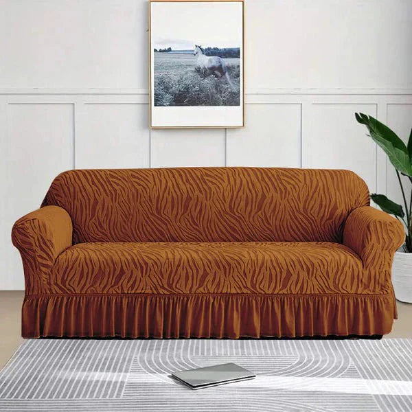 Zebra Velvet Style Sofa Covers