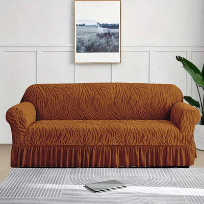 Zebra Velvet Style Sofa Covers