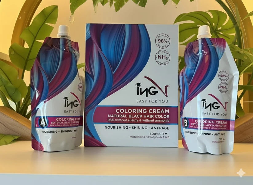 100% Orignal iNGV Hair Color (1000ml)